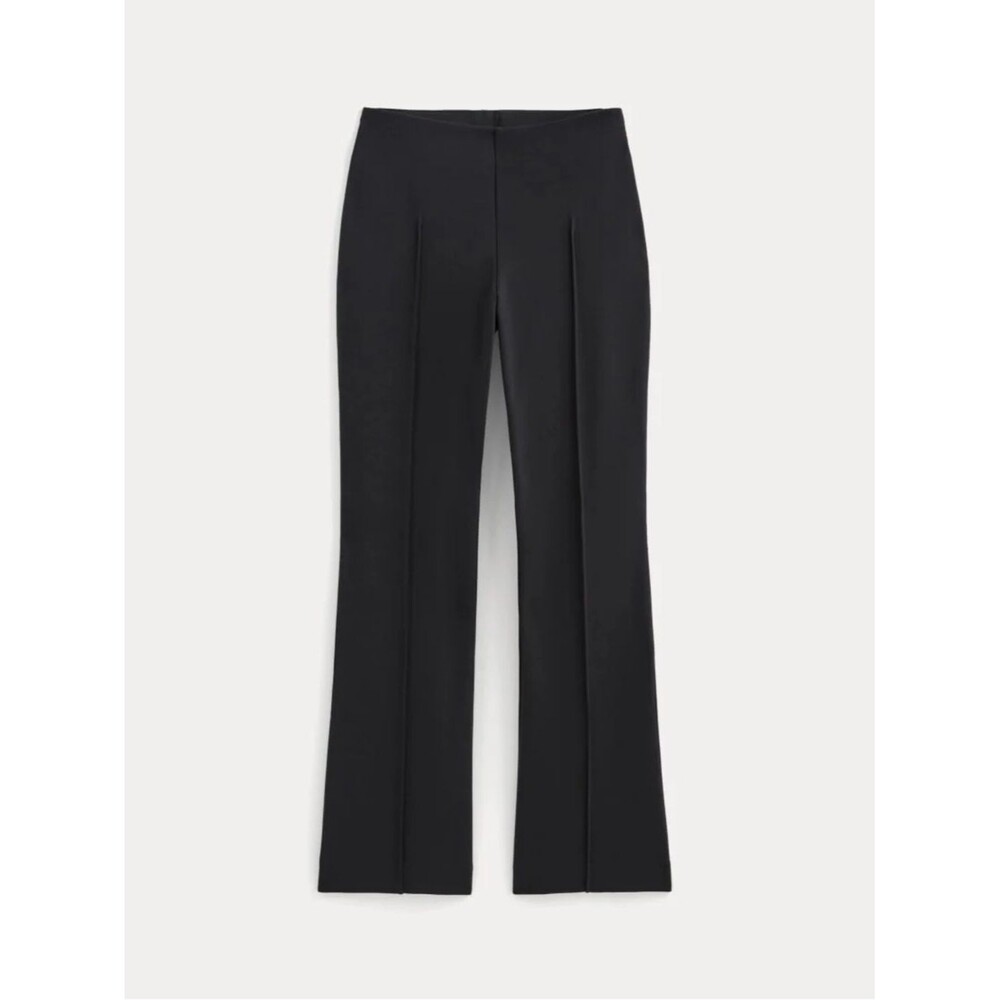 Everlane Black Classic Crop Office Work Stretch Dream Kick Flare Pant Small